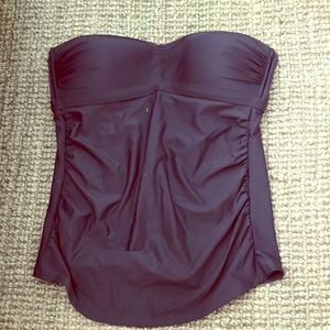 Athleta Large Navy tankini top